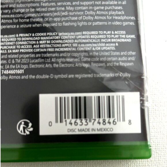 Microsoft Xbox Series X-Star Wars Jedi Survivor Deluxe Edition-NIB - Picture 8 of 8